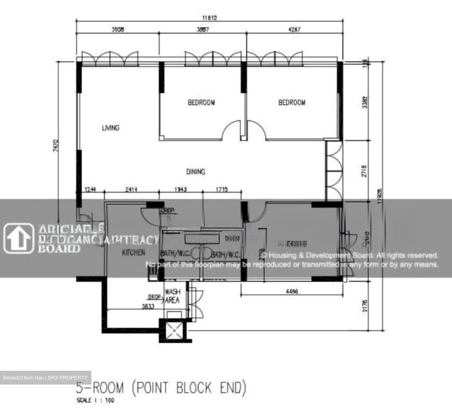 Blk 20 Bedok South Road (Bedok), HDB 5 Rooms #530553581